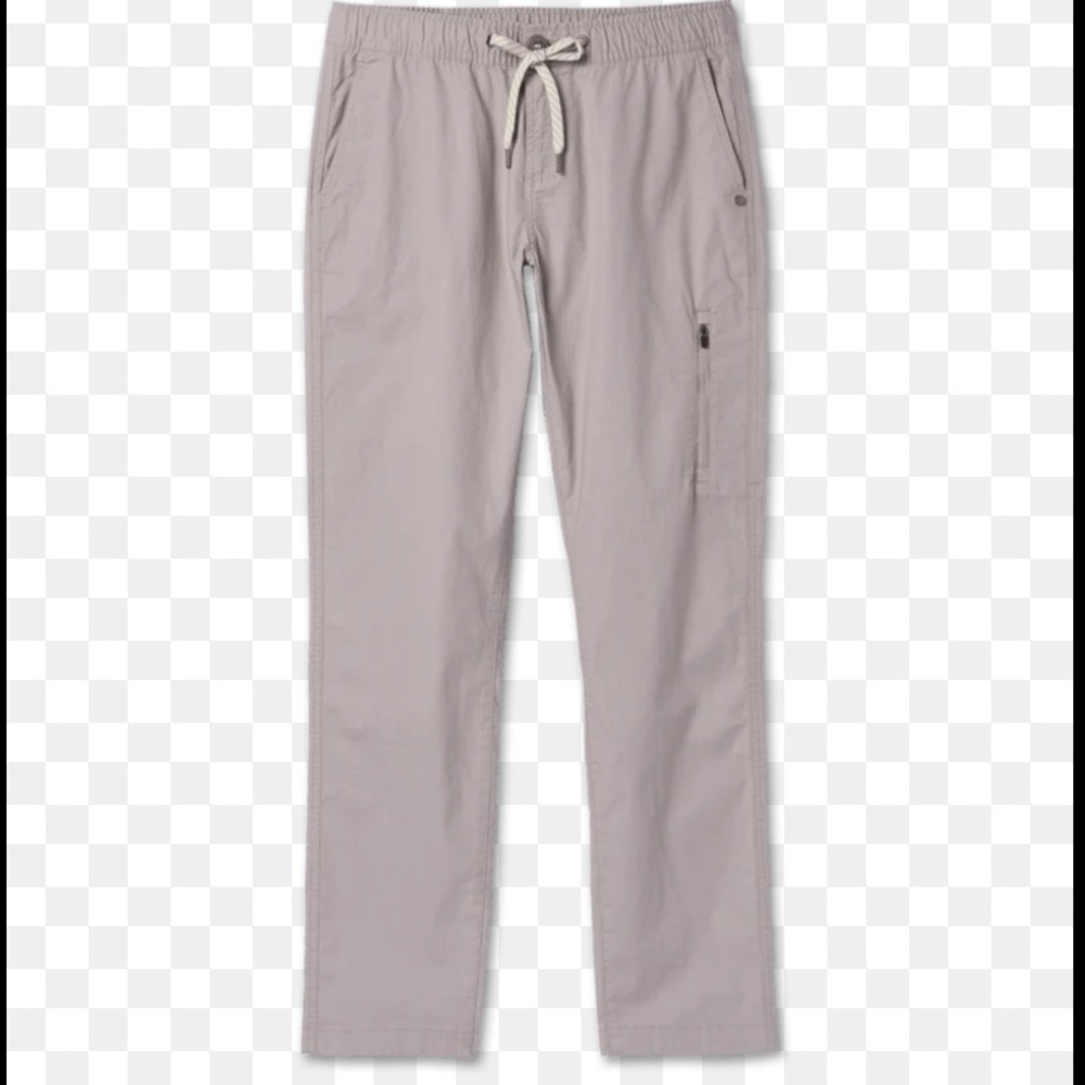 Vuori organic Ripstop Climber pants in rosy gray L